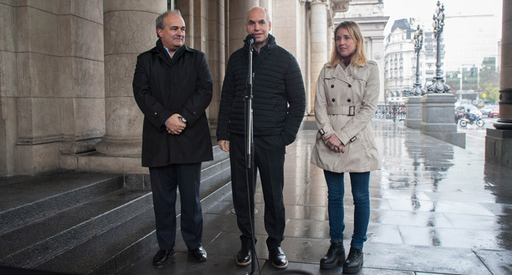 Obras en la zona de Tribunales