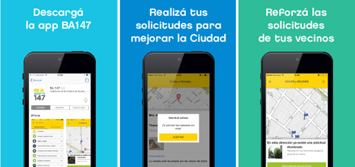 147: Reclamar por celular