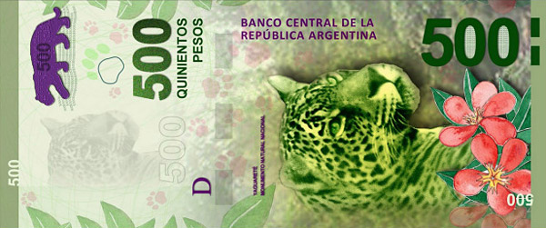 Billete de 500 pesos