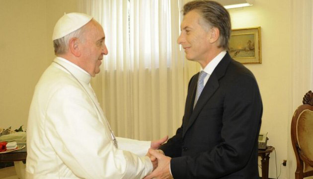 El Papa Francisco y Macri
