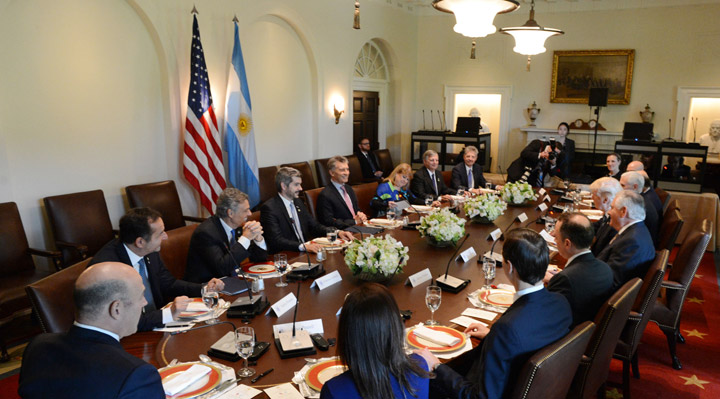 Macri se reunió con Trump