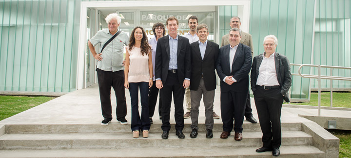 Acto en el Parque de la Memoria