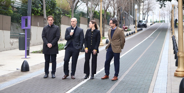 Rodríguez Larreta inauguró Retiro Peatonal