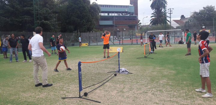 Nuevas obras en el Polideportivo Onega