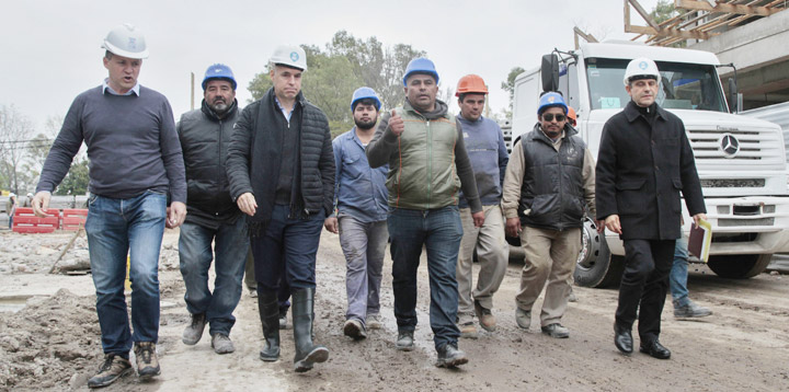 Obras en la Villa Olímpica Obras en la Villa Olímpica