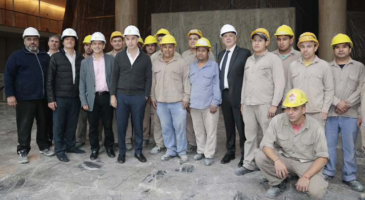 Obras en el Teatro San Martín