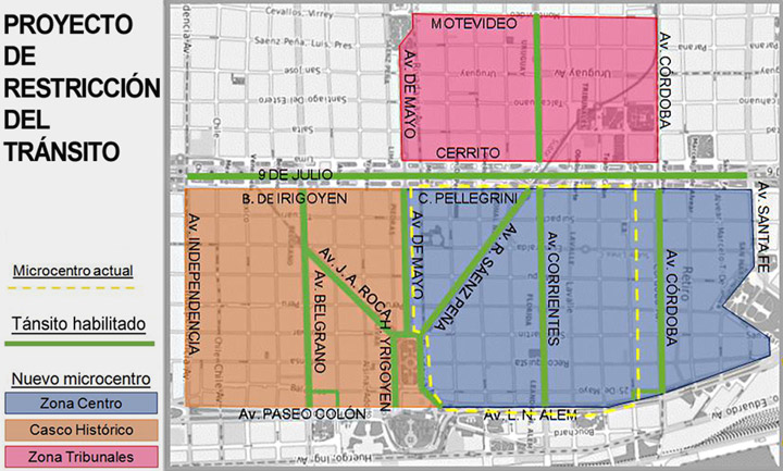 Buscan reducir el tránsito