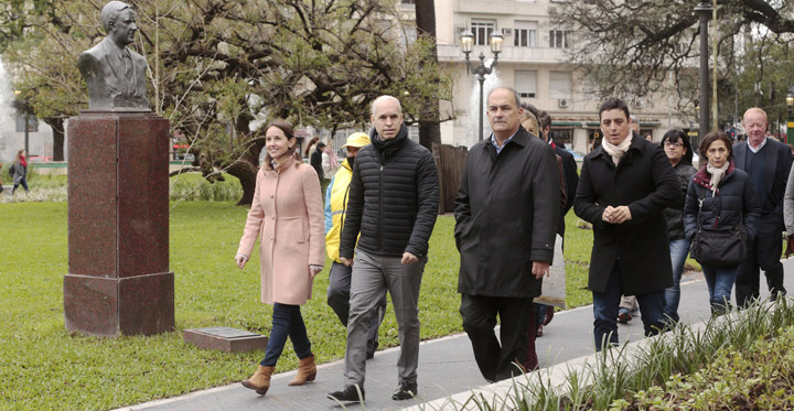 Rodríguez Larreta inauguró Tribunales peatonal