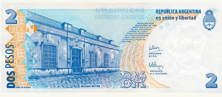 2 pesos