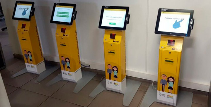 Terminales de pago automático en sedes comunales