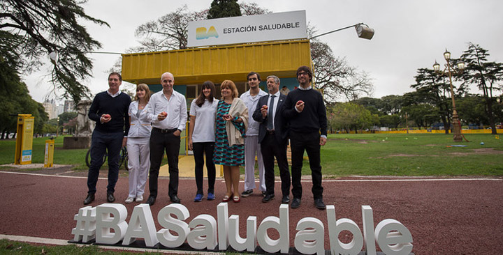 Estaciones saludables en todo el país