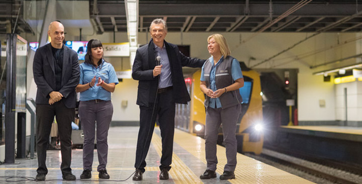 Inauguraron estación de la línea H