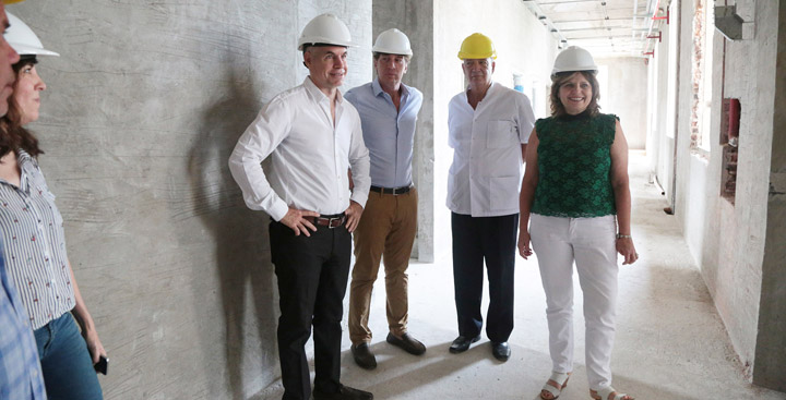 Obras en el Hospital Rivadavia