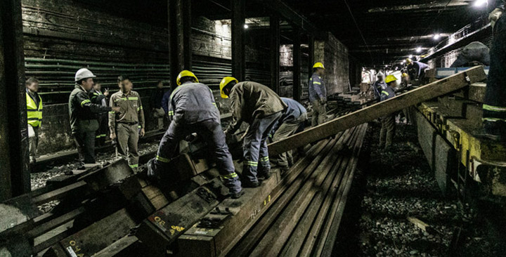 Obras en la Línea A