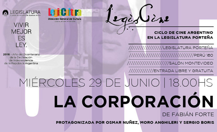 Proyectan el film La Corporación