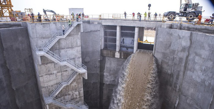 Obras del Arroyo Vega