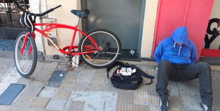 Capturan a bicichorro