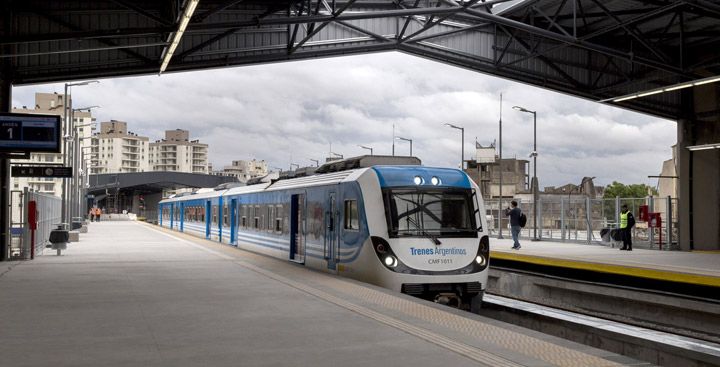 Inauguran la estación Sáenz