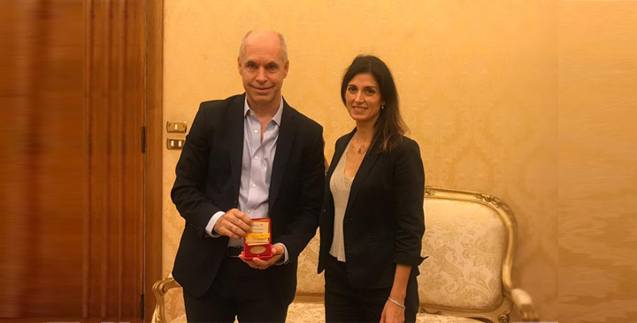 Rodríguez Larreta en Roma