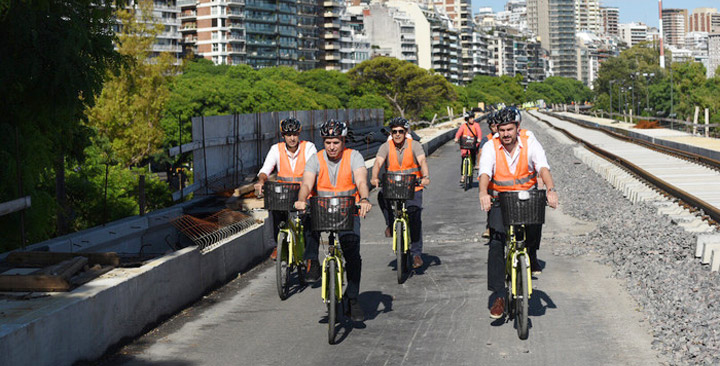 Obras del Viaducto Mitre