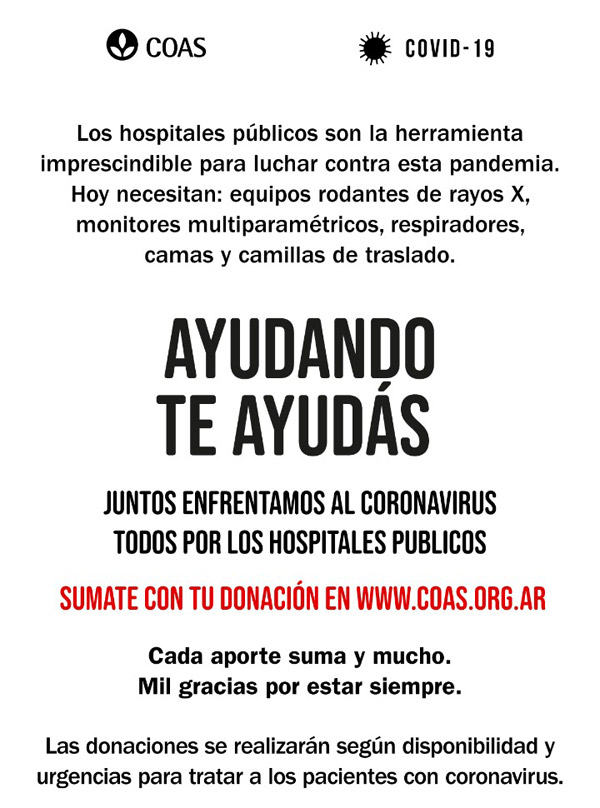 Sumate a la campaña de COAS 