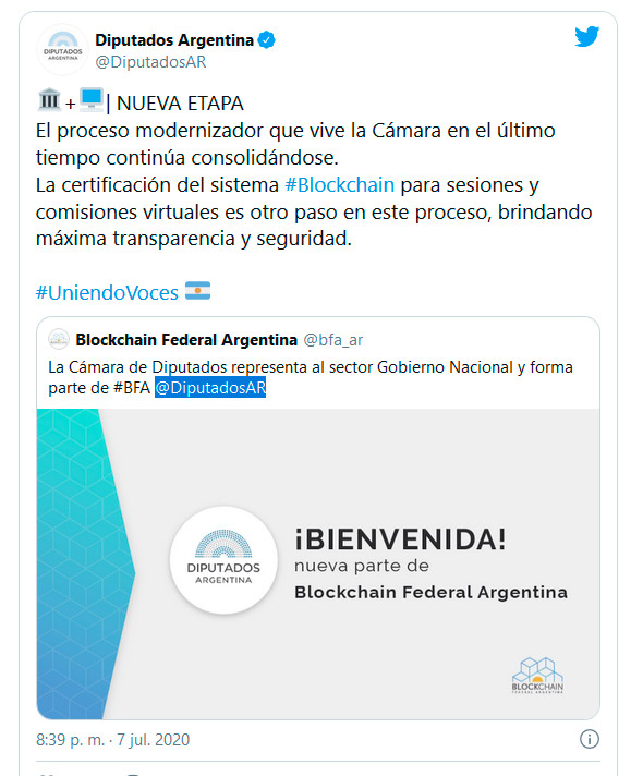 Blockchain para Diputados