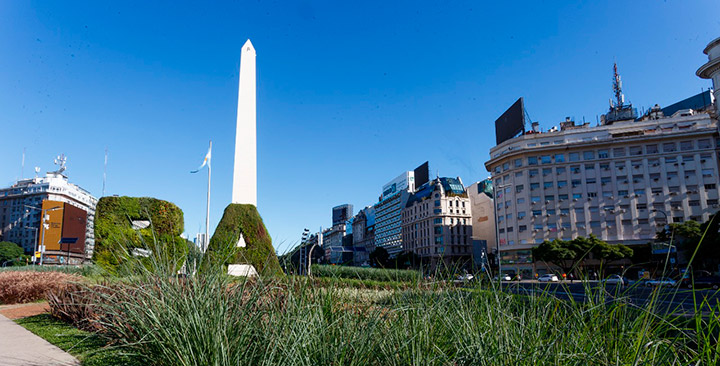 El Obelisco cumple 84 años