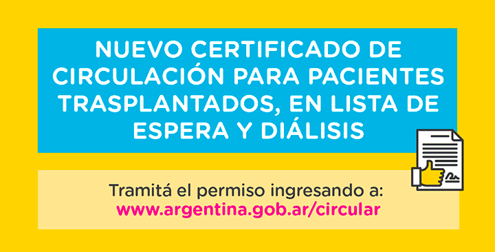 Certificado de circulación