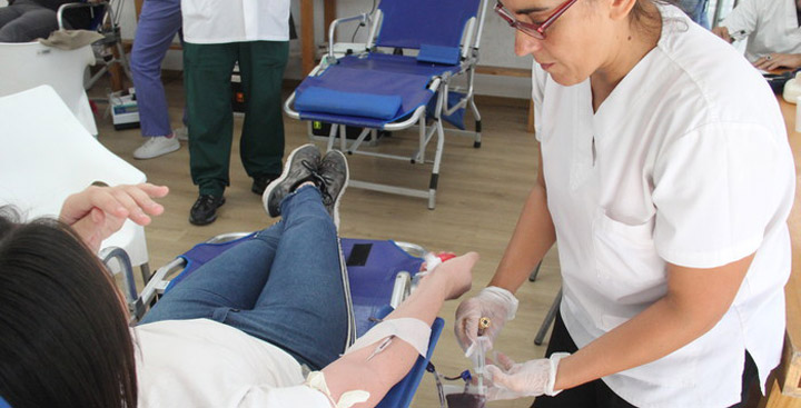 Donación de sangre