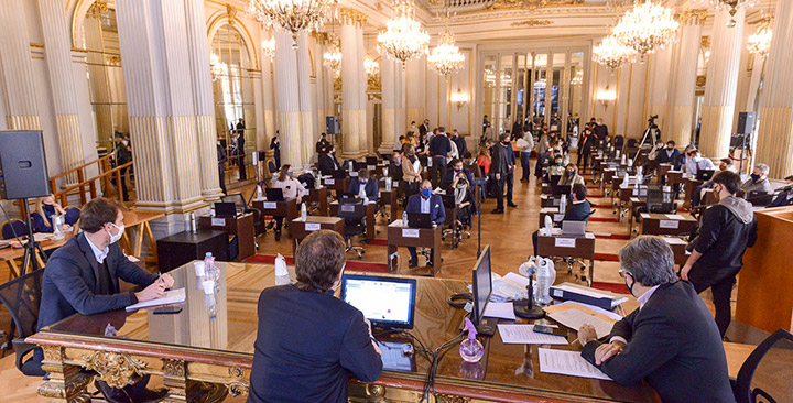 Homenaje a Belgrano en la Legislatura