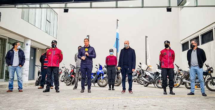 Devuelven motos robadas