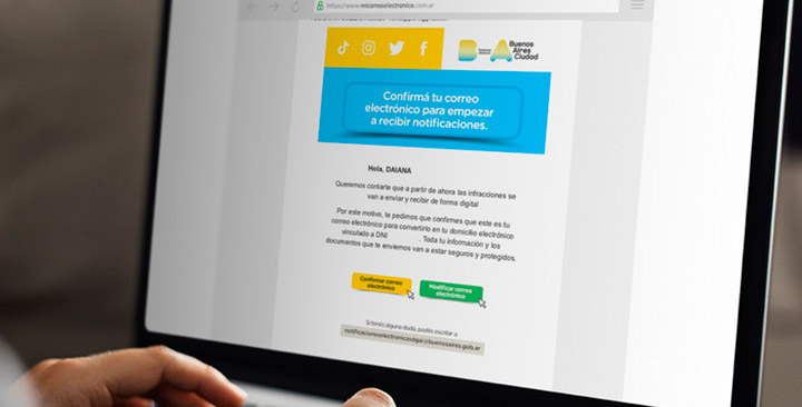 Notificación electrónica