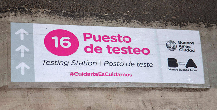 Nuevo centro de testeo