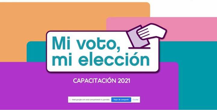 Capacitación para votar