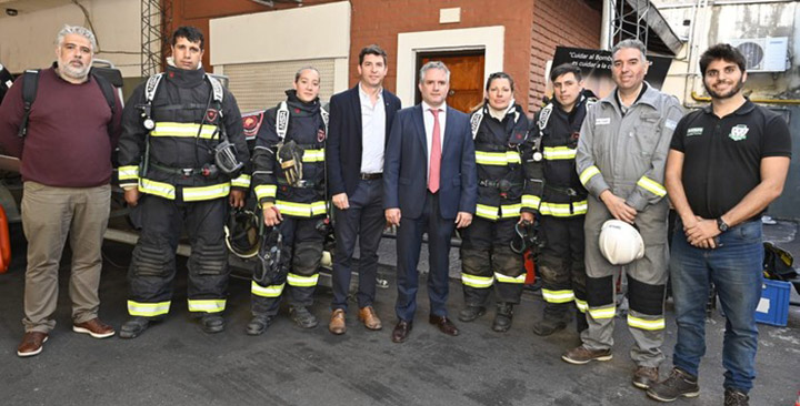 Nuevo material para Bomberos