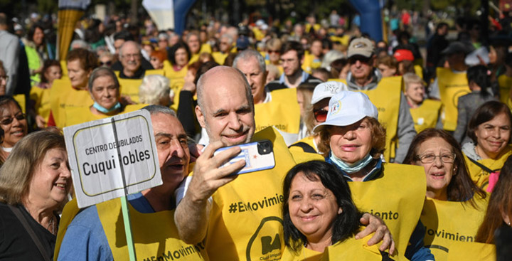 Carrera para personas mayores