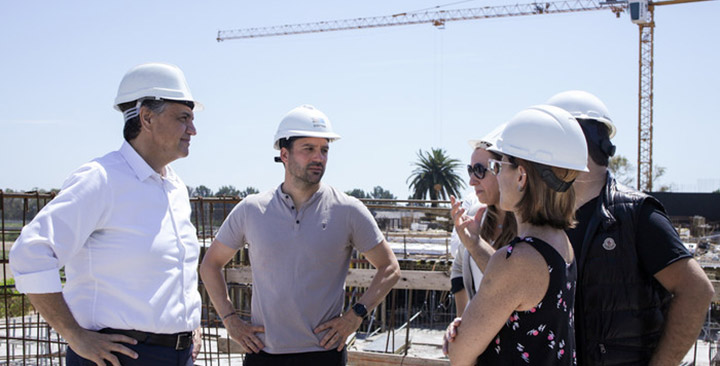 Obras en el Paseo Gigena