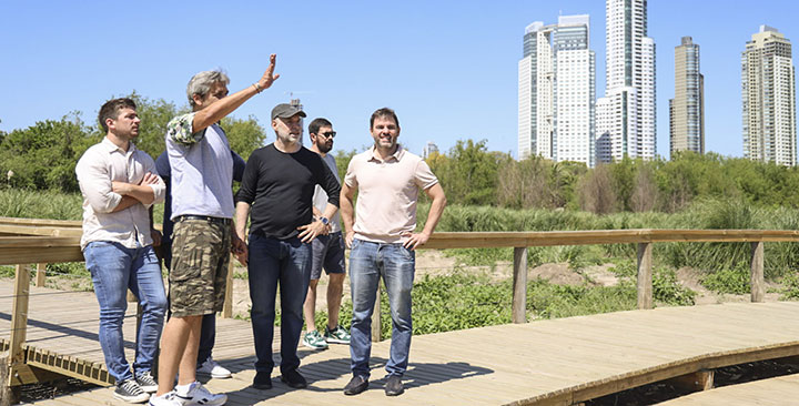 Rodríguez Larreta recorrió la Reserva Ecológica Costanera Sur