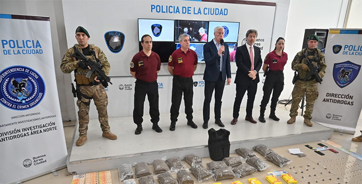 Golpe al narcotráfico