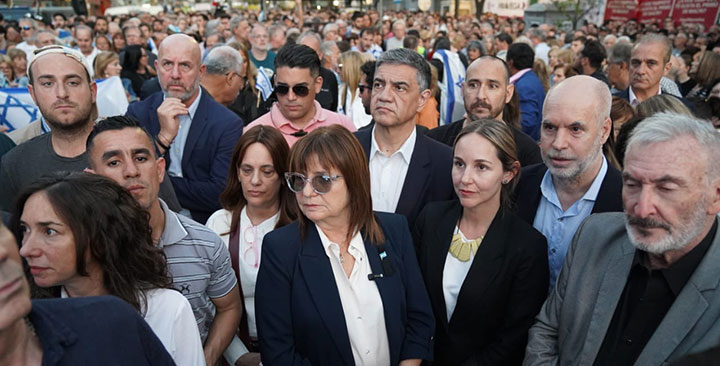 Marcha en apoyo a Israel