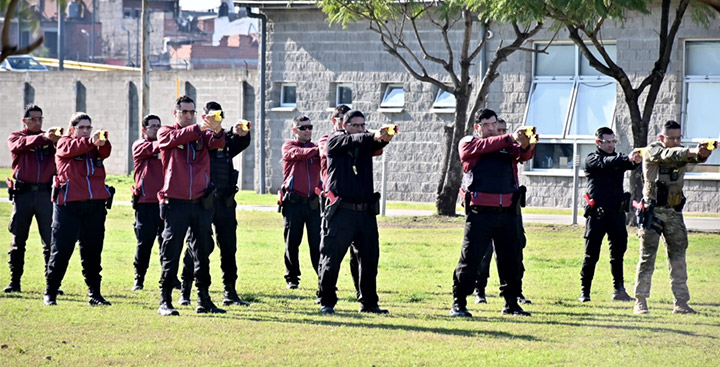 Usarán las pistolas Taser