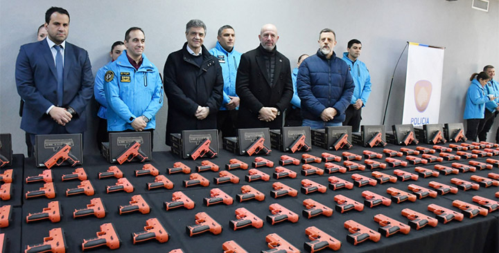 Nuevas armas de la Policía