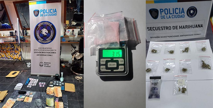 Desbaratan banda narco