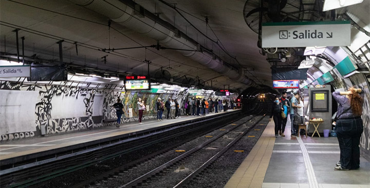 Reabrió estación de Línea D