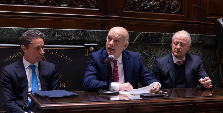 Primer informe de Gestión del Gobierno de Jorge Macri