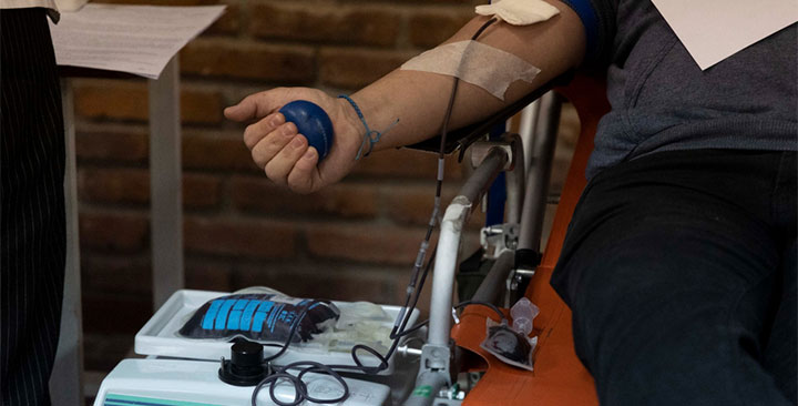 Donar sangre regularmente