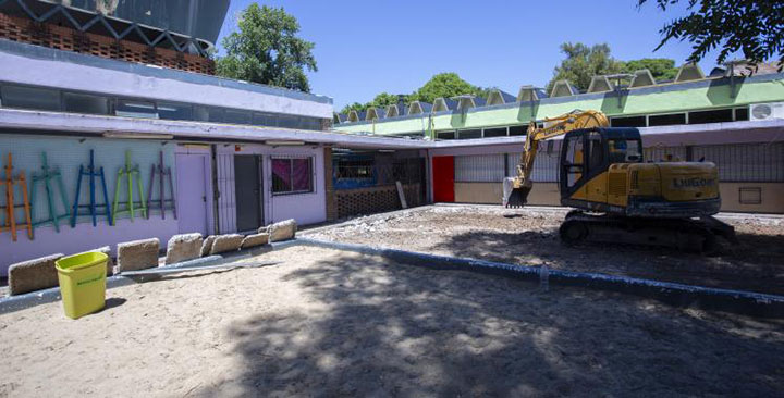 Mejoras en escuelas