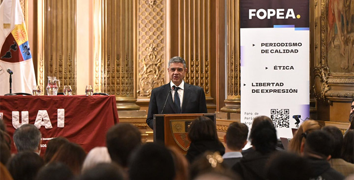 Jorge Macri en FOPEA
