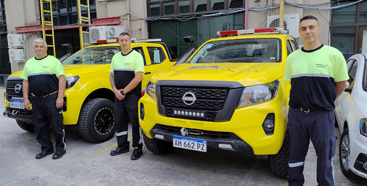 Nuevas camionetas para emergencias