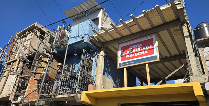 Clausuran construcciones clandestinas Clausuran construcciones clandestinas